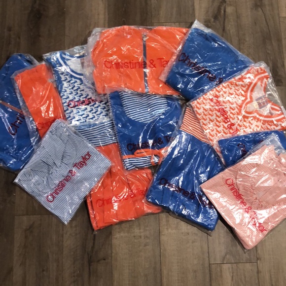 NWT! - CHRISTINE & TAYLOR 100% Cotton Pinstripe Halter Top - Picture 6 of 9